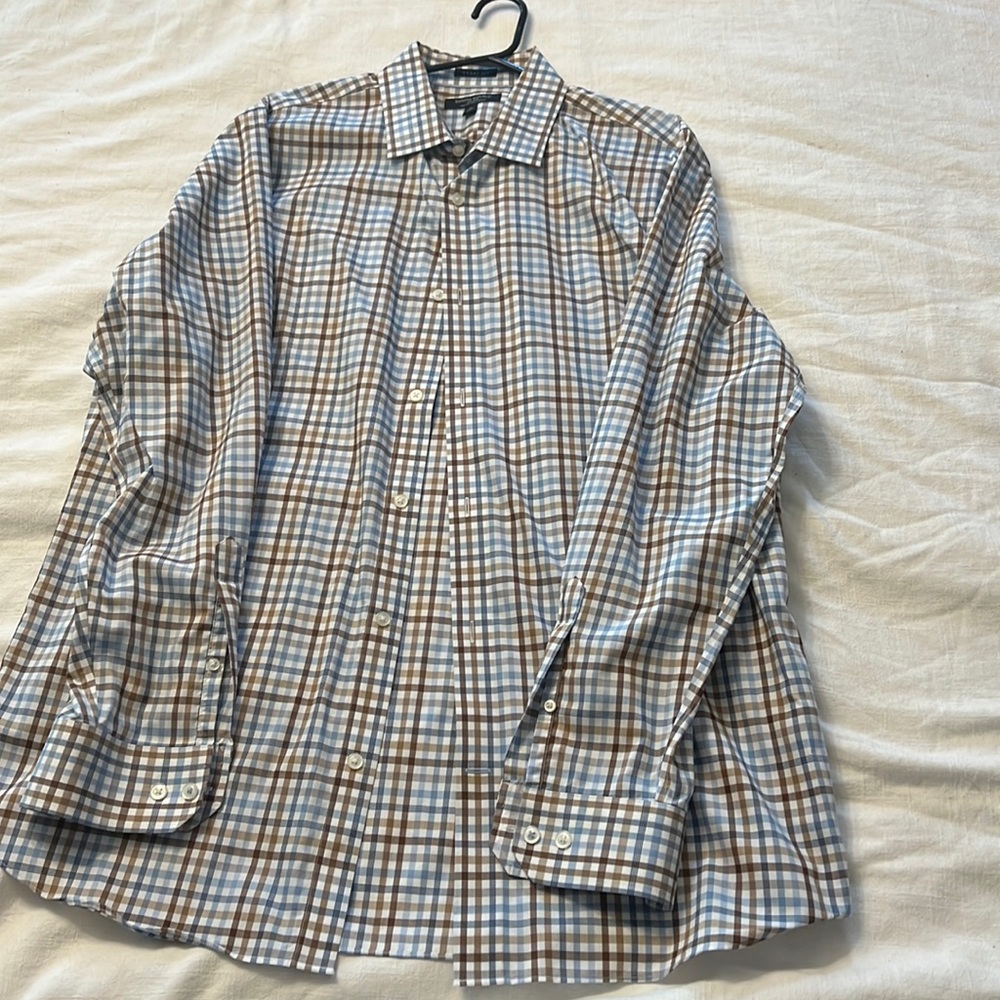 XL Banana Republic non-iron 100% cotton stretch - Grant fit